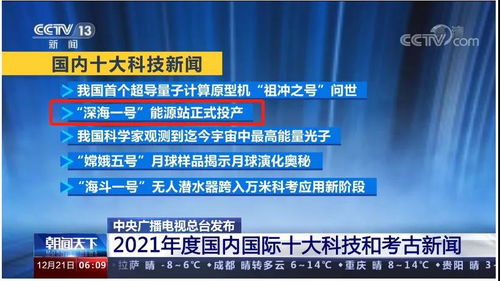 深海一號能源站 大國重器屢創紀錄，能源科技鑄就深海夢想
